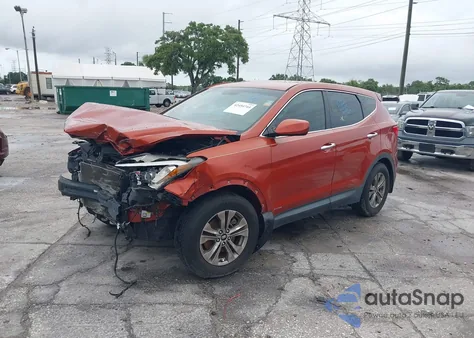 2015 Hyundai Santa Fe Sport 2.4L из США, поврежденный, VIN 5XYZT3LB7FG299504